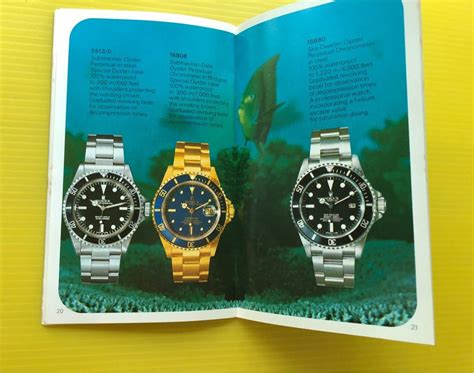 vintage Rolex catalog